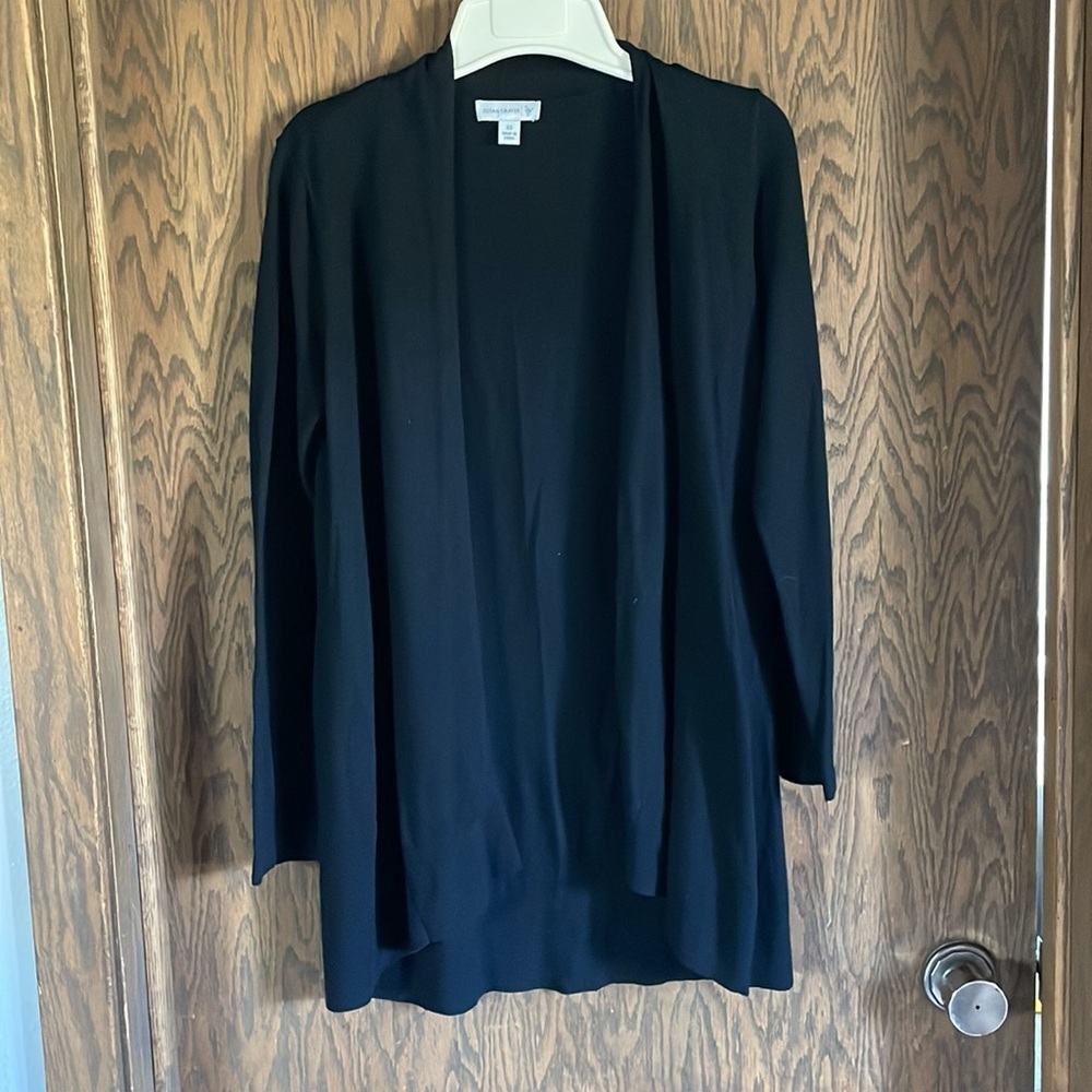 Susan Graver Charcoal‎ Knit Top